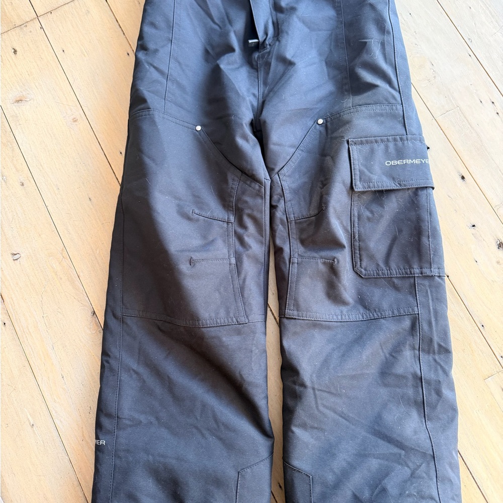 Obermeyer kids black snow Pants